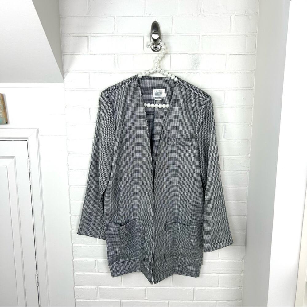 Vintage Leslie Fay Petite Collection Relaxed Blazer Jacket Size 8P